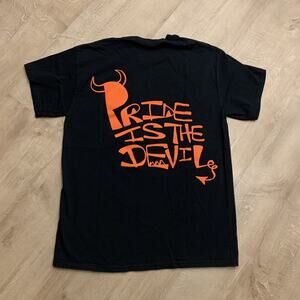 Pride Is The Devil J Cole The Off Season Black T-Shirt Mens Medium M Graphic Tee